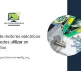 Tipos de motores eléctricos que puedes utilizar en proyectos